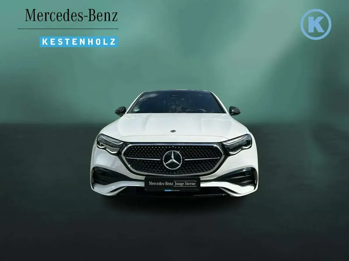 Gebraucht Mercedes E220 AMG 197 PS (144 kW) 2025 Manufaktur opalithweiß bright Limousine