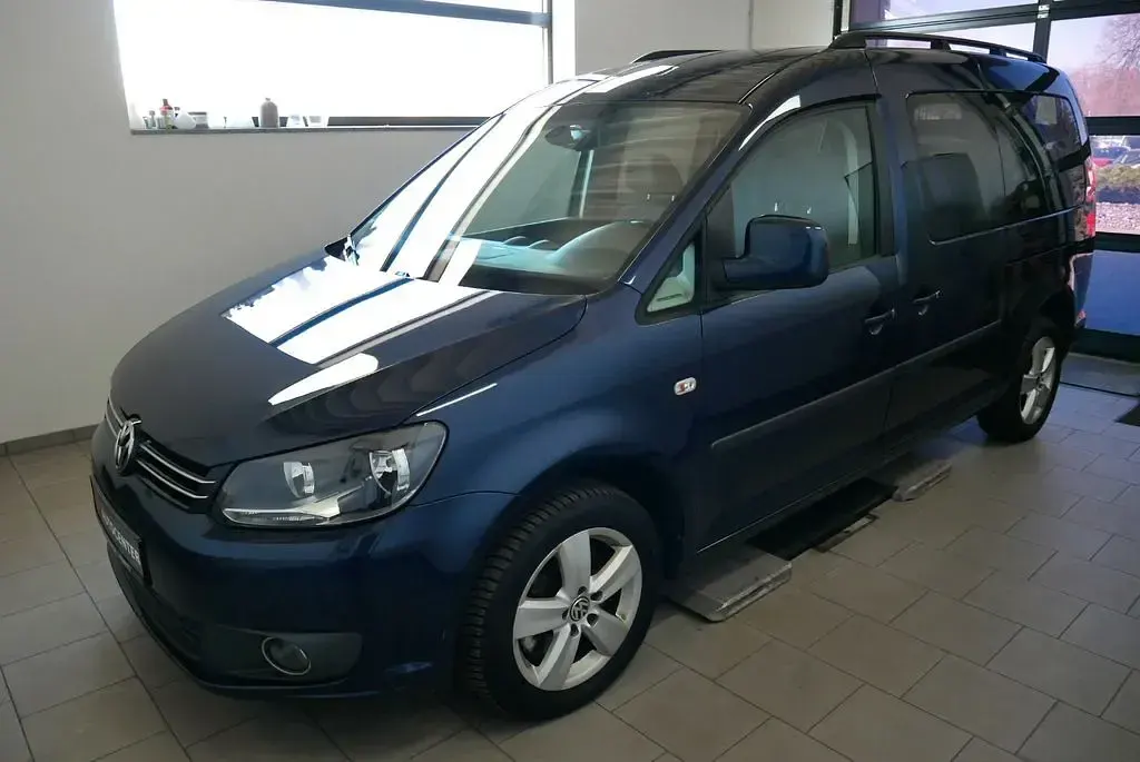 Gebraucht VW Caddy Maxi 140 PS (102 kW) 2015 Blau Van / Kleinbus
