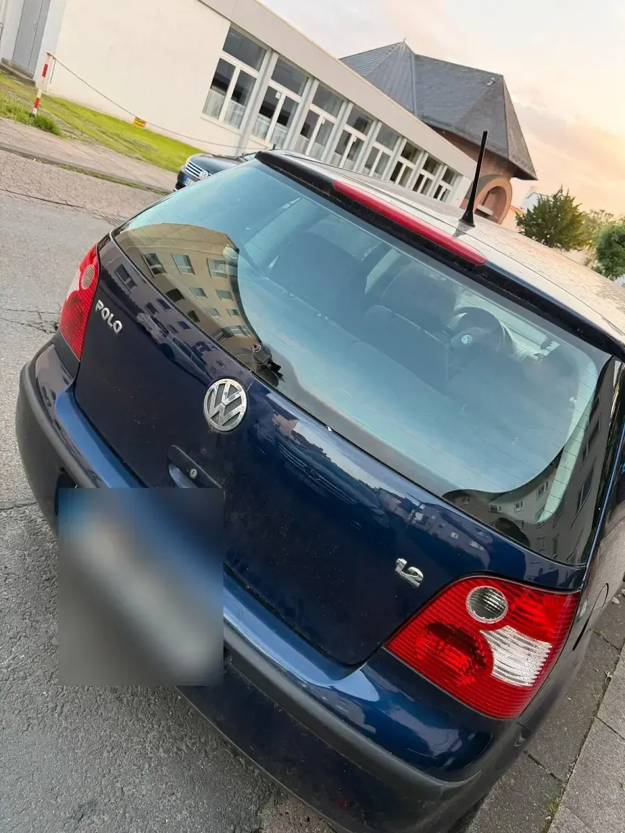 Gebraucht VW Polo Basis 60 PS (44 kW) 2004 Blau Kleinwagen