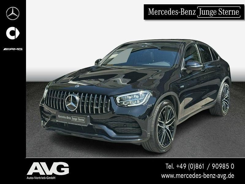 Schwarz Gebraucht 2020 Mercedes GLC43 AMG AMG Coupé | 53.990 € (Fairer Preis) - Bild 1/4
