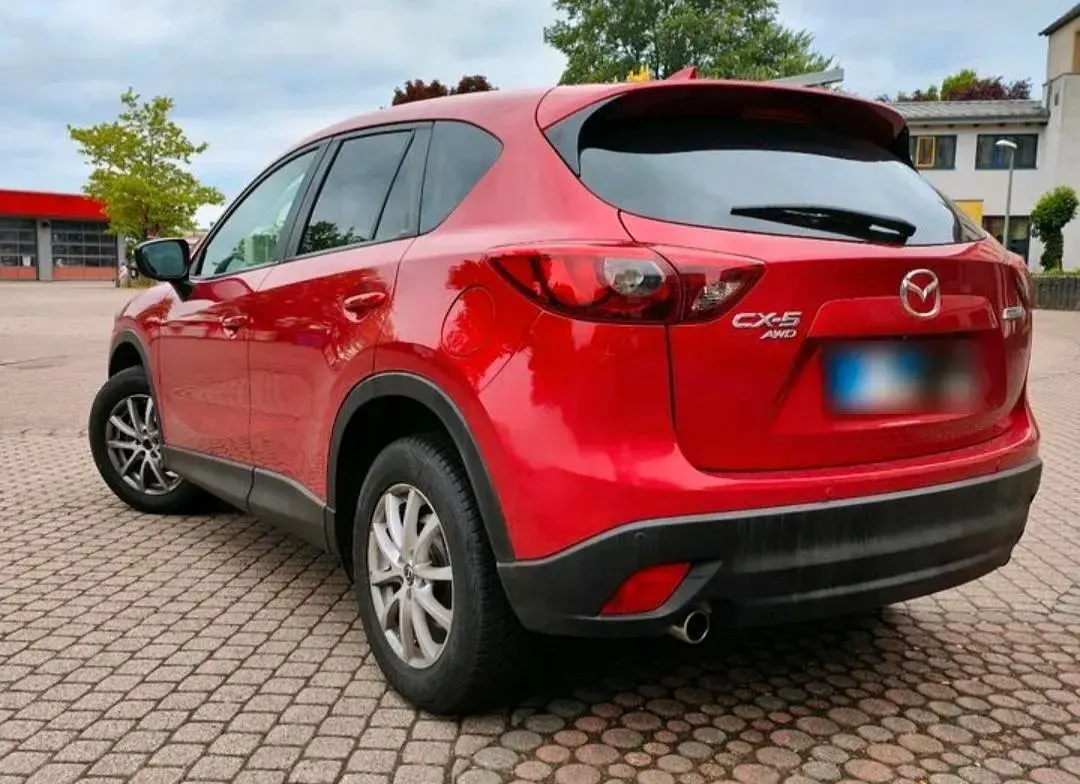 Gebraucht Mazda CX-5 175 PS (128 kW) 2017 Rot SUV