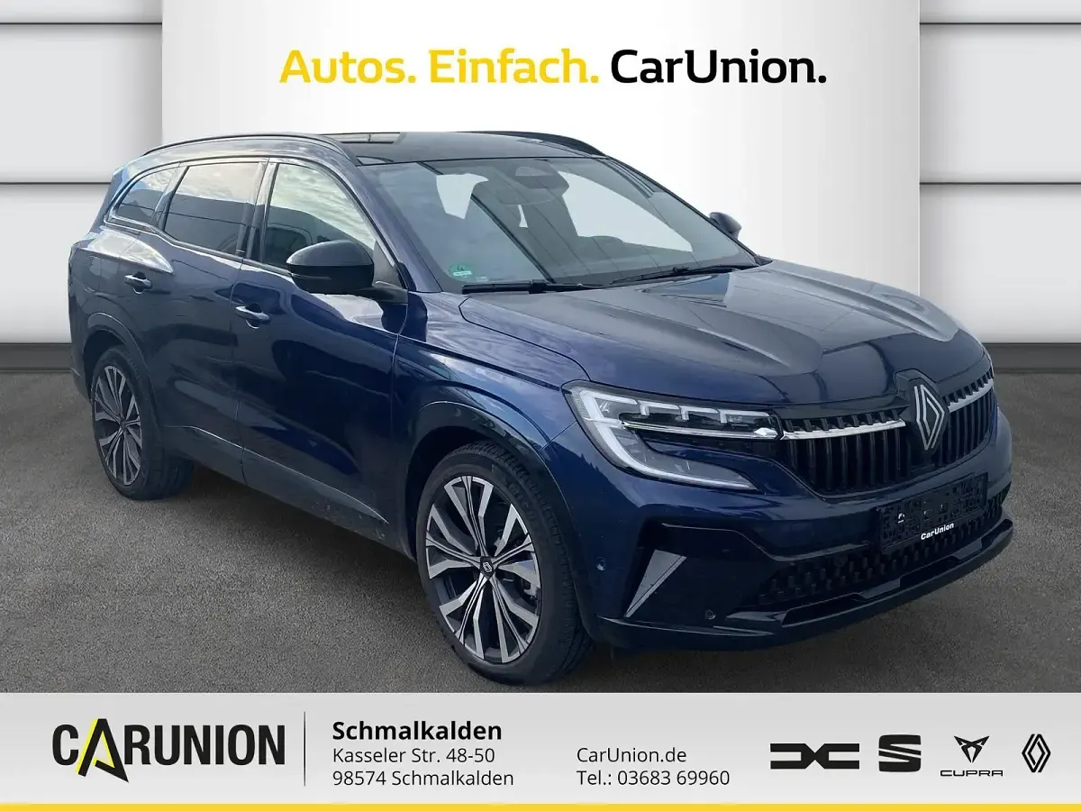 Gebraucht Renault Espace Iconic 199 PS (146 kW) 2023 Nachtblau metallic Van / Kleinbus