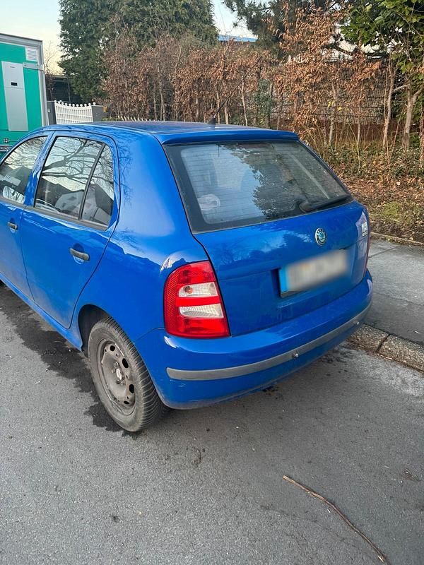 Gebraucht Skoda Fabia 75 PS (55 kW) 2002 Blau Kleinwagen