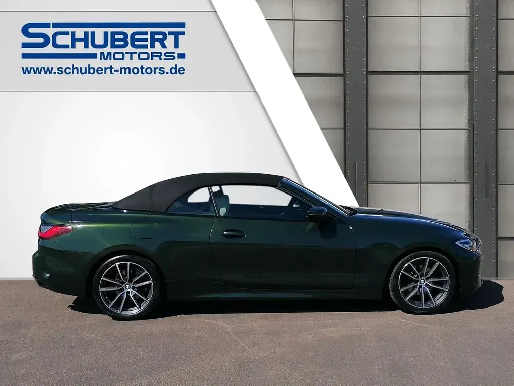 Gebraucht BMW 420 Cabriolet Sport Line 190 PS (139 kW) 2023 Grün Cabrio
