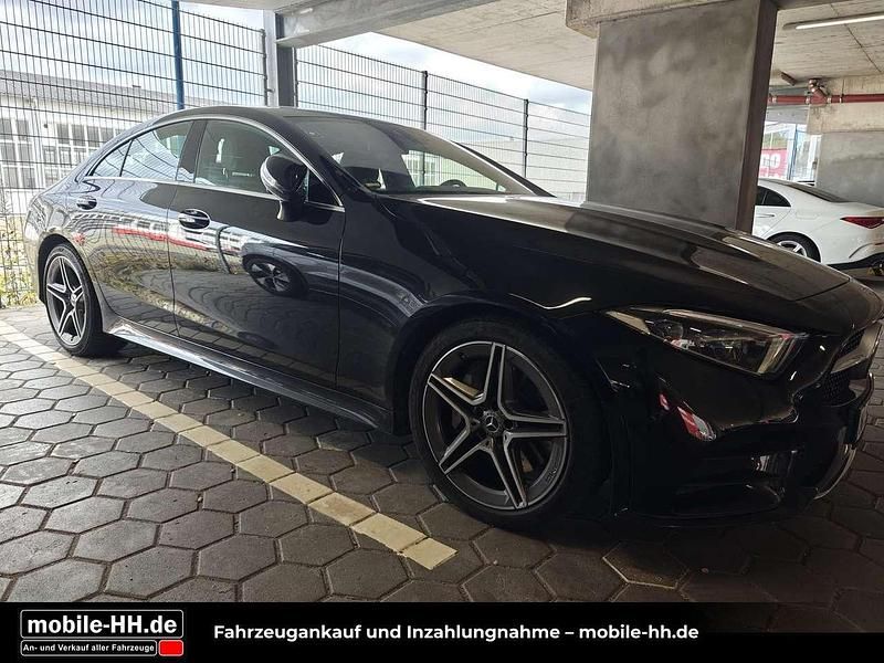 Obsidianschwarz lack Gebraucht 2020 Mercedes CLS400 AMG line Coupé | 47.990 € (Etwas zu teuer) - Bild 1/4