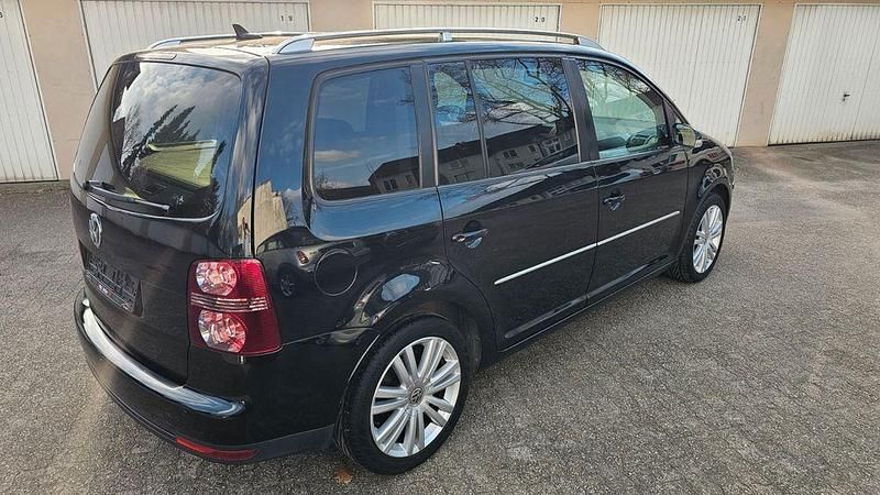 Gebraucht VW Touran Highline 140 PS (102 kW) 2007 Schwarz Van / Kleinbus