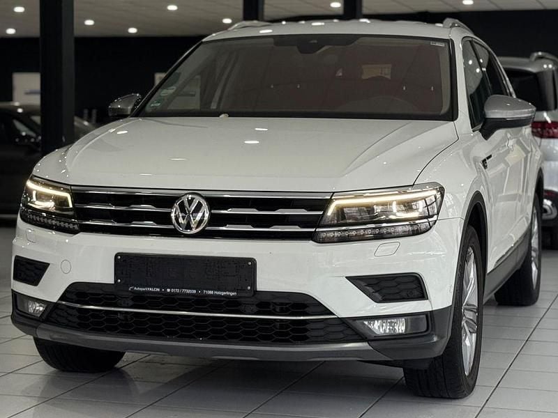 Gebraucht VW Tiguan Allspace 200 PS (147 kW) 2021 Weiß SUV