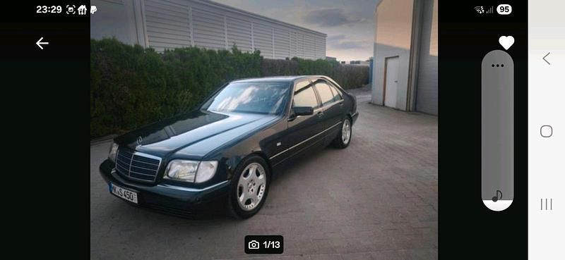 Gebraucht Mercedes S320 231 PS (169 kW) 1998 Schwarz Limousine