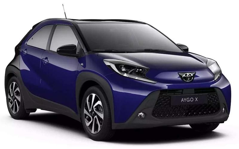 Neu Toyota Aygo 72 PS (52 kW) 2025 Juniper blue/ night sky black Kleinwagen