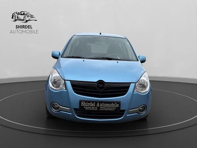 Gebraucht Opel Agila Edition 86 PS (63 kW) 2010 Blau Kleinwagen