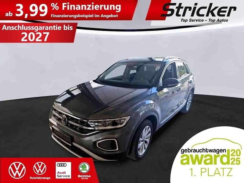 Indiumgrau metallic Gebraucht 2022 VW T-Roc Style SUV | 24.949 € (Guter Preis) - Bild 1/3