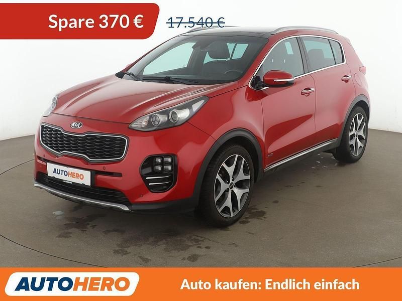 Gebraucht Kia Sportage GT-Line 177 PS (130 kW) 2018 Rot SUV