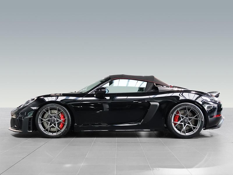 Neu Porsche 718 Spyder 500 PS (367 kW) 2025 Schwarz Cabrio