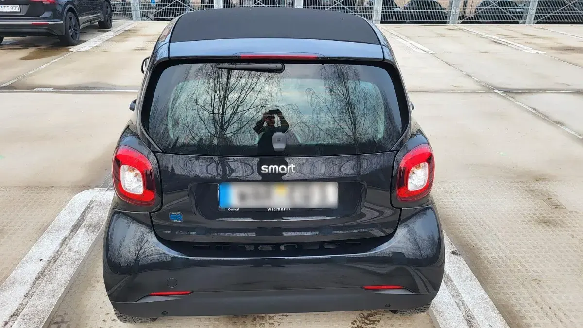Gebraucht Smart ForTwo Coupé Passion 60 kW (82 PS) 2021 Schwarz Coupé
