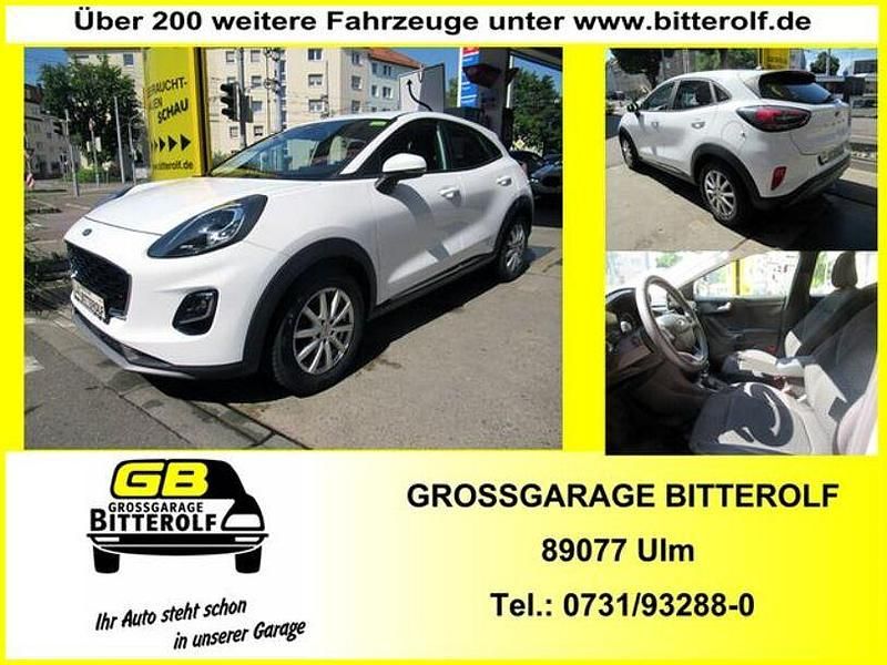 Weiß Gebraucht 2022 Ford Puma Titanium Limousine | 13.990 € (Superpreis) - Bild 1/4