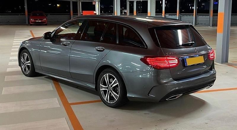 Gebraucht Mercedes C250 AMG line 204 PS (150 kW) 2017 Grau Kombi