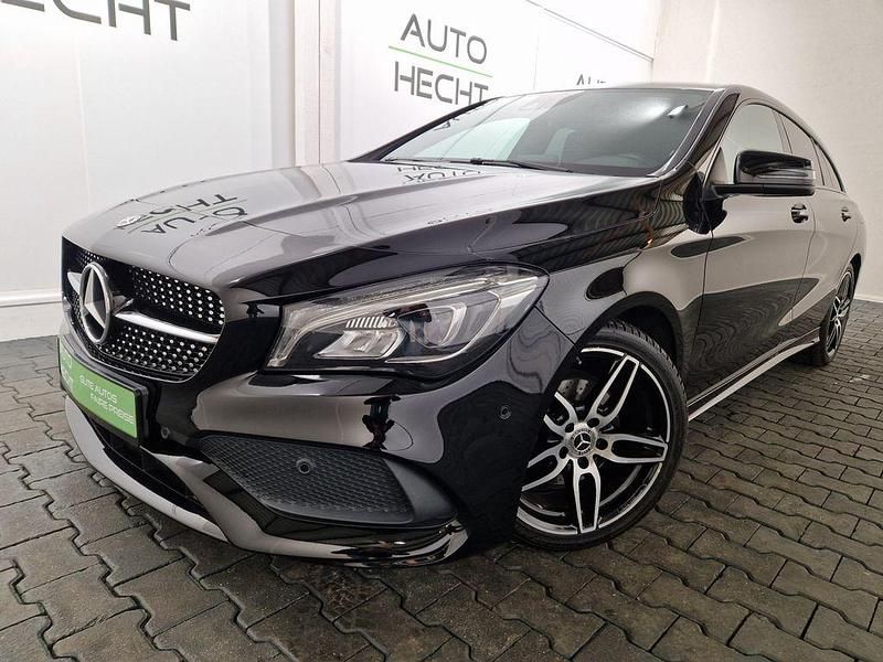 Schwarz Gebraucht 2018 Mercedes CLA200 Shooting Brake AMG line Kombi | 16.750 € (Guter Preis) - Bild 1/4