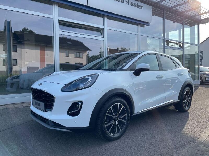 Frostweiß Gebraucht 2021 Ford Puma Titanium SUV | 17.250 € (Fairer Preis) - Bild 1/4