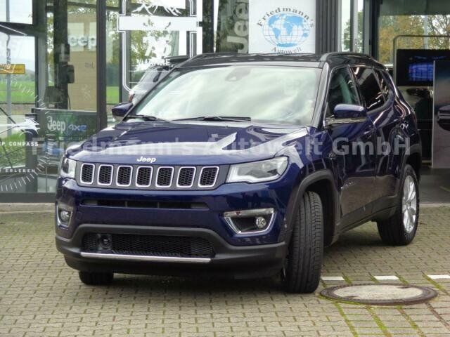 Blau metallic Gebraucht 2020 Jeep Compass Limited SUV | 28.990 € - Bild 1/4