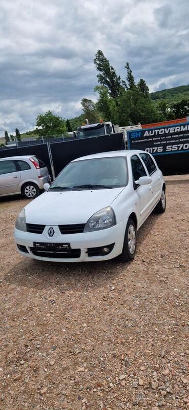 Weiß Gebraucht 2008 Renault Clio II Campus Kleinwagen | 1.499 € (Guter Preis) - Bild 1/4