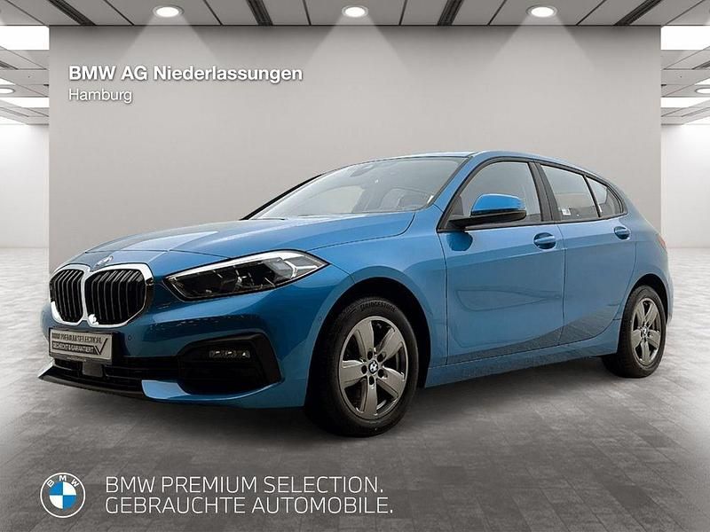 Blau Gebraucht 2022 BMW 118 Advantage Kleinwagen | 24.900 € (Fairer Preis) - Bild 1/4