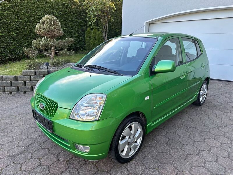 Grün Gebraucht 2007 Kia Picanto 2 Kleinwagen | 5.490 € (Teuer) - Bild 1/4