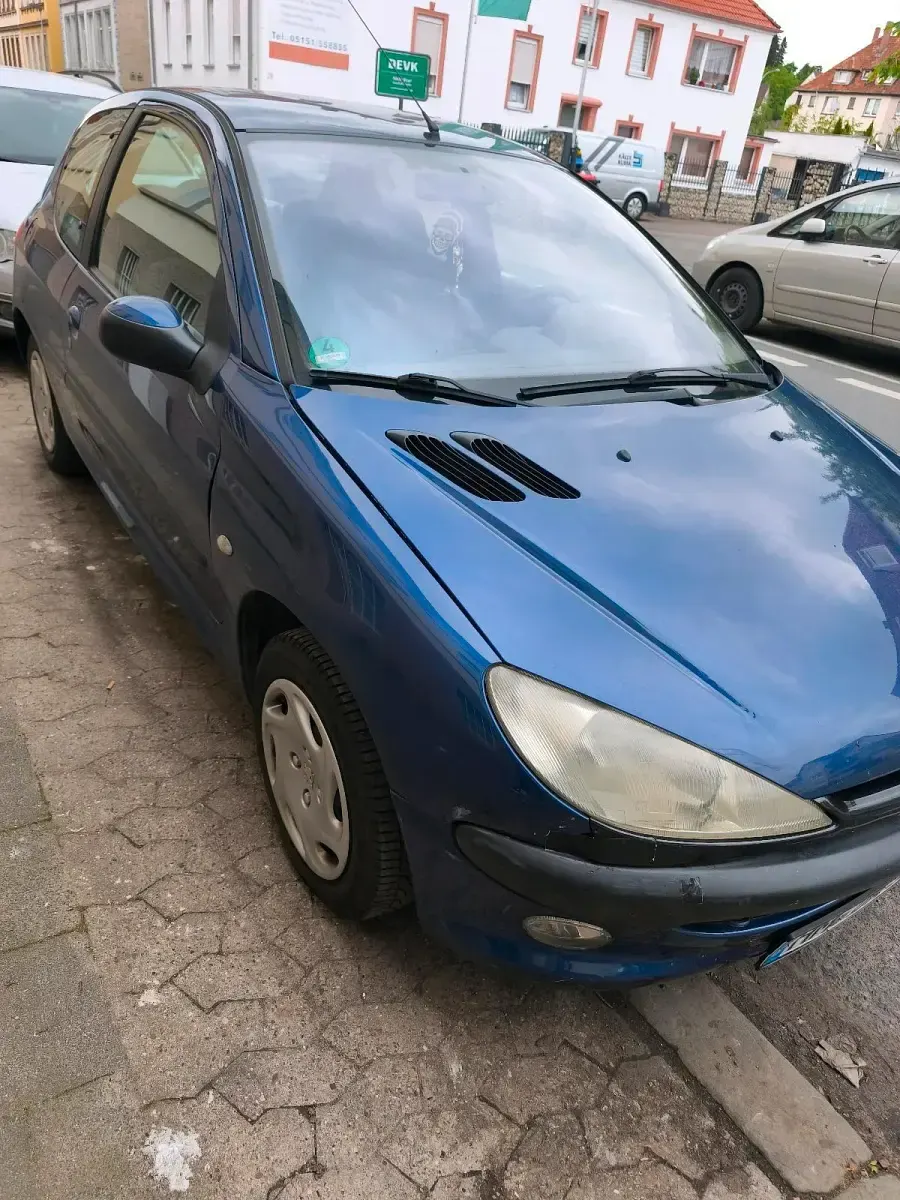Gebraucht Peugeot 206 75 PS (55 kW) 2003 Blau Kleinwagen