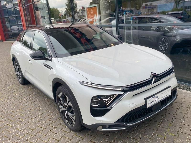 Weiß Gebraucht 2022 Citroën C5 X Shine Kombi | 43.590 € - Bild 1/4
