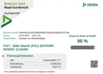 Gebraucht Fiat 500e 86 kW (118 PS) 2023 Weiß Kleinwagen