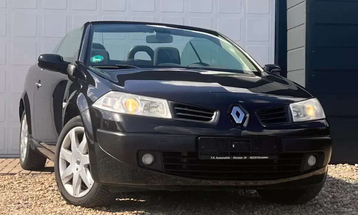 Gebraucht Renault Mégane Cabriolet Avantage 131 PS (96 kW) 2008 Schwarz Cabrio