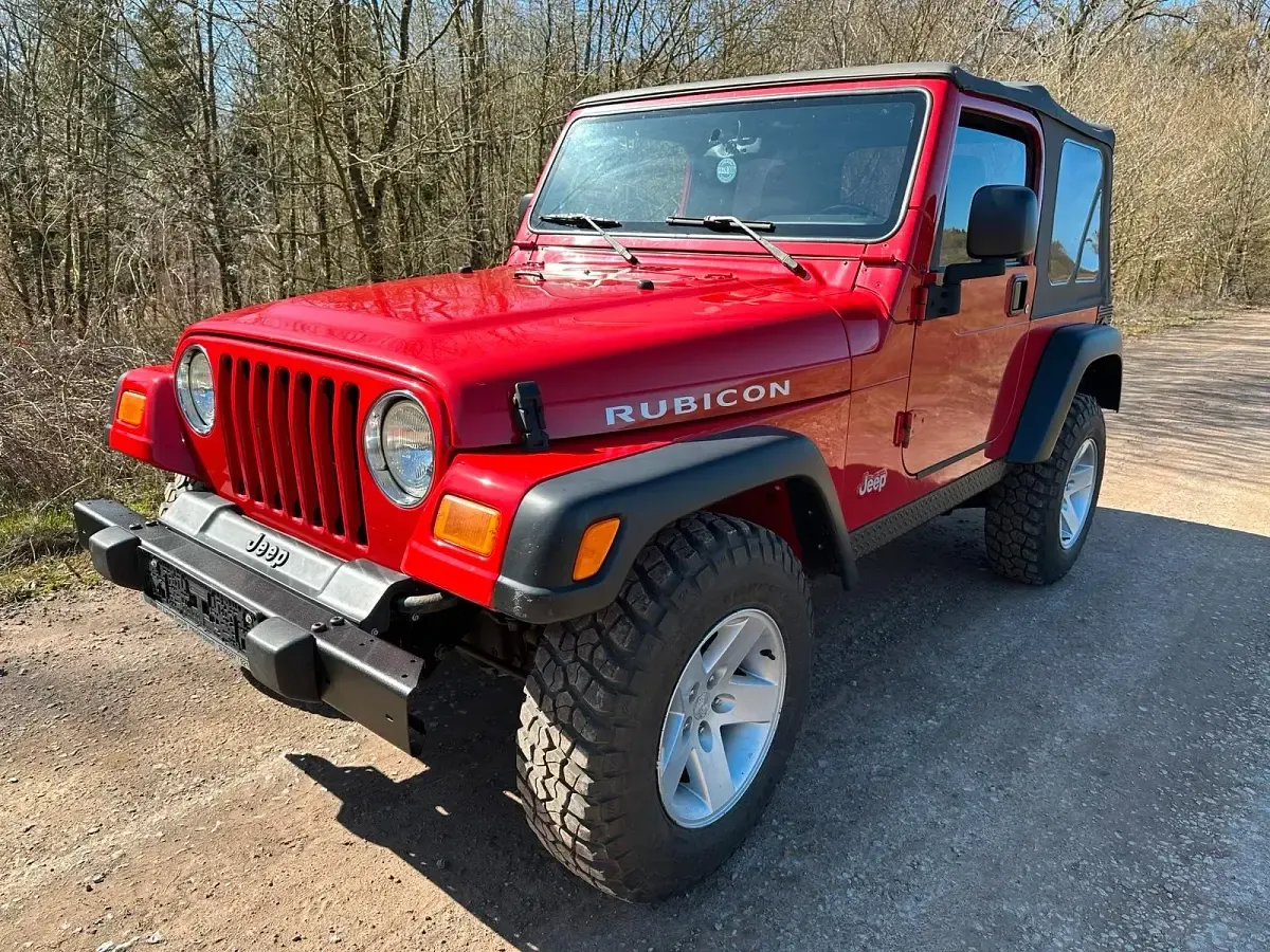 Gebraucht Jeep Wrangler Rubicon 177 PS (130 kW) 2003 Rot SUV