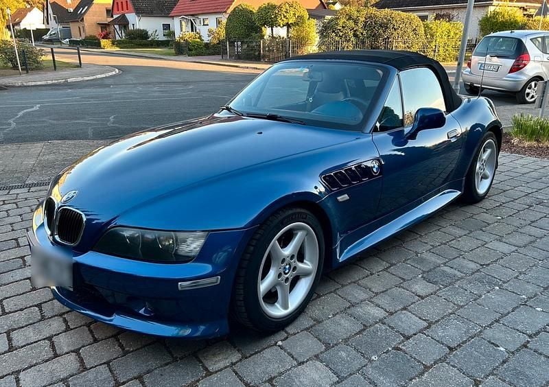 Blau Gebraucht 2000 BMW Z3 M Sport Cabrio | 7.500 € (Superpreis) - Bild 1/4