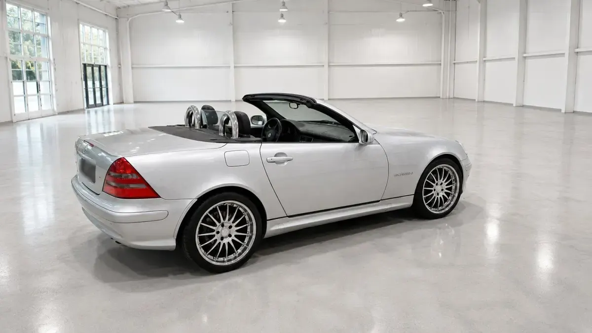 Gebraucht Mercedes SLK200 163 PS (119 kW) 2000 Silber Cabrio
