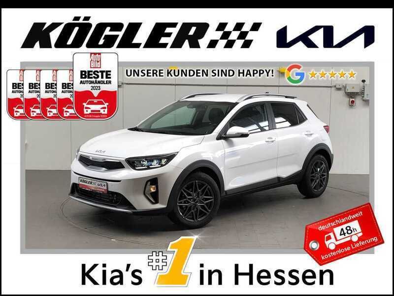Snow white pearl Gebraucht 2024 Kia Stonic 4 SUV | 26.240 € (Teuer) - Bild 1/2