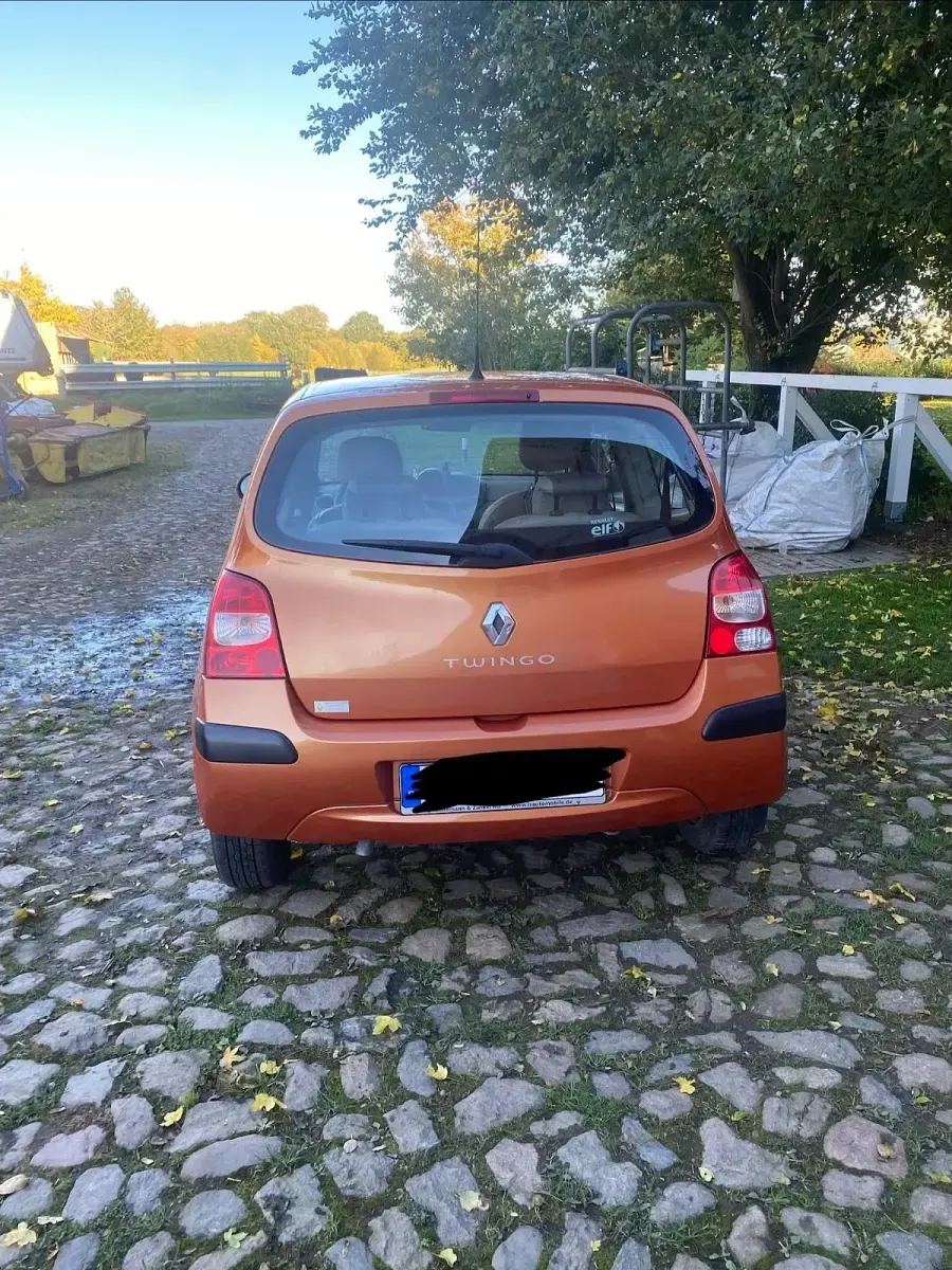 Gebraucht Renault Twingo 58 PS (42 kW) 2007 Orange Kleinwagen