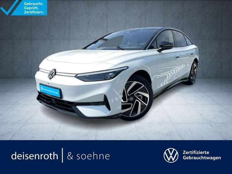 Weiss Gebraucht 2023 VW ID.7 Pro Limousine | 47.865 € (Fairer Preis) - Bild 1/3