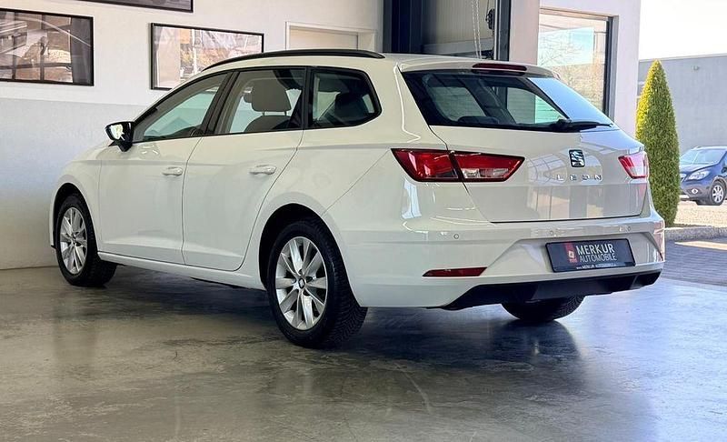 Gebraucht Seat Leon ST Style 131 PS (96 kW) 2019 Weiß Kombi