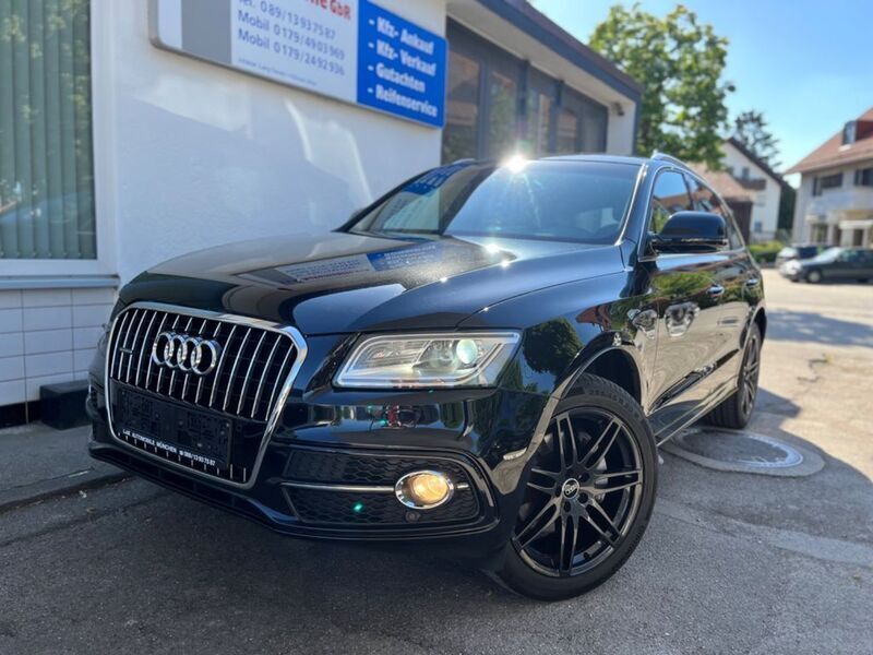 Schwarz Gebraucht 2015 Audi Q5 S-line plus SUV | 18.900 € (Fairer Preis) - Bild 1/4