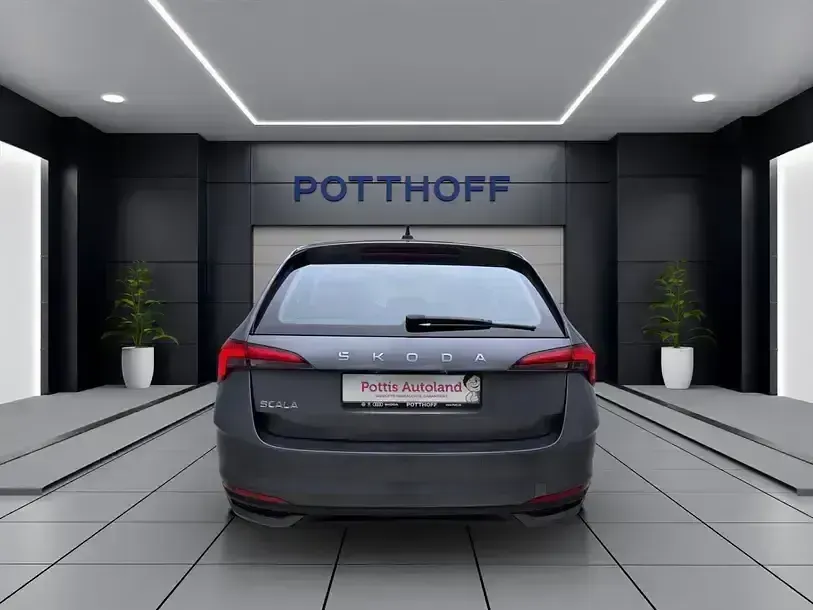 Gebraucht Skoda Scala Essence 116 PS (85 kW) 2024 Graphitegrau metallic Kleinwagen