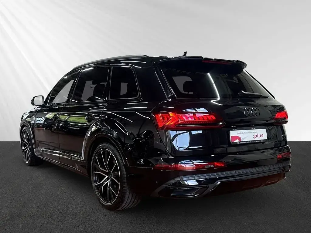 Gebraucht Audi Q7 S-Line 286 PS (210 kW) 2023 Mythosschwarz metallic (schwarz) SUV