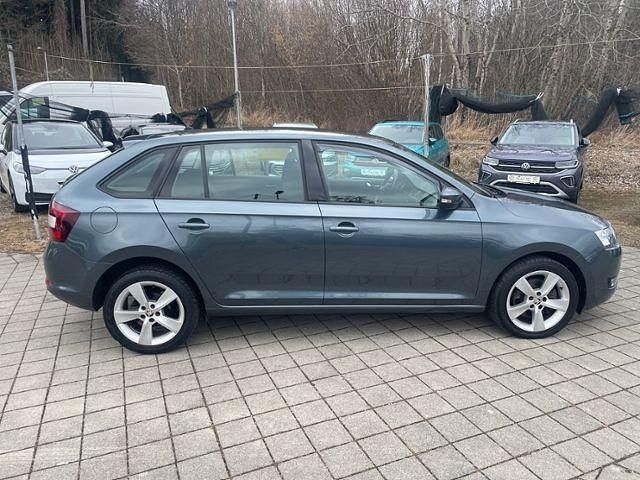 Gebraucht Skoda Rapid Cool Edition 110 PS (80 kW) 2018 Quarzgrau metallic (metallic) Kleinwagen