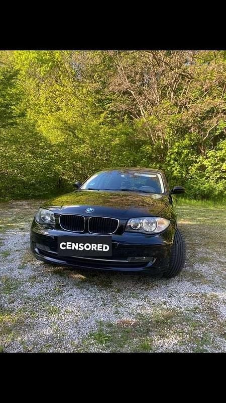 Schwarz Gebraucht 2008 BMW 116 Kleinwagen | 2.890 € (Guter Preis) - Bild 1/4
