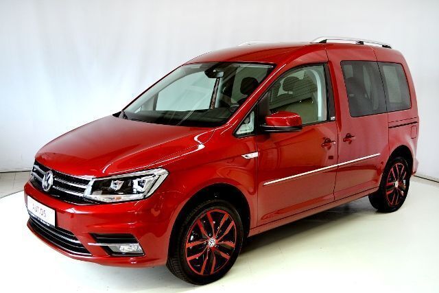 Gebraucht VW Caddy 150 PS (110 kW) 2015 Rot metallic Van / Kleinbus