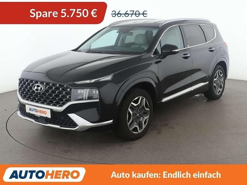 Phantom black Gebraucht 2021 Hyundai Santa Fe Signature SUV | 30.920 € (Superpreis) - Bild 1/3