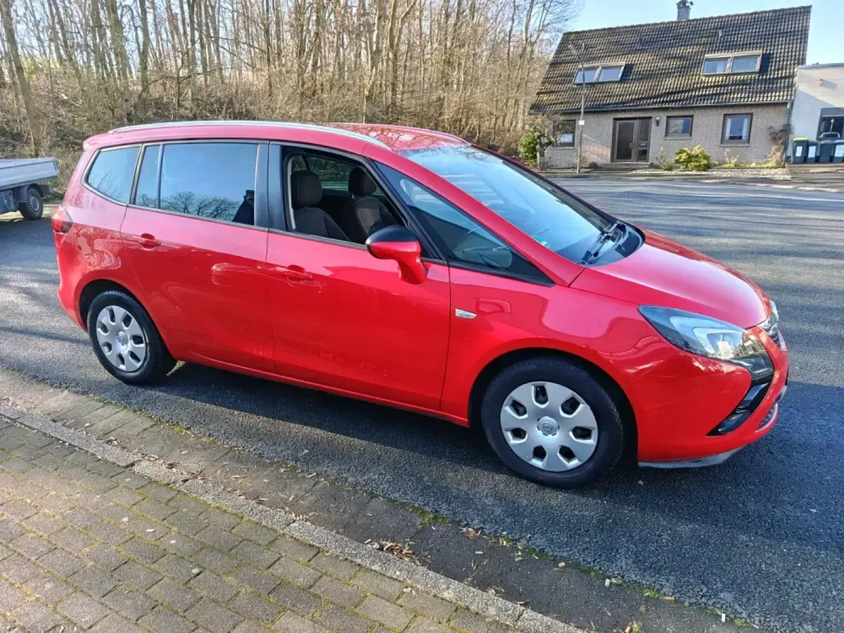 Gebraucht Opel Zafira Tourer Selection 136 PS (100 kW) 2014 Blau Van / Kleinbus