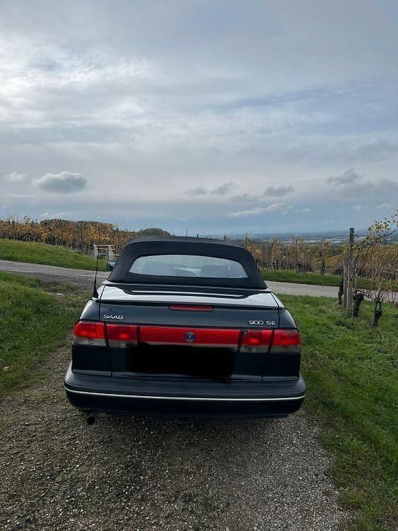 Gebraucht Saab 900 Cabriolet 150 PS (110 kW) 1996 Schwarz Cabrio