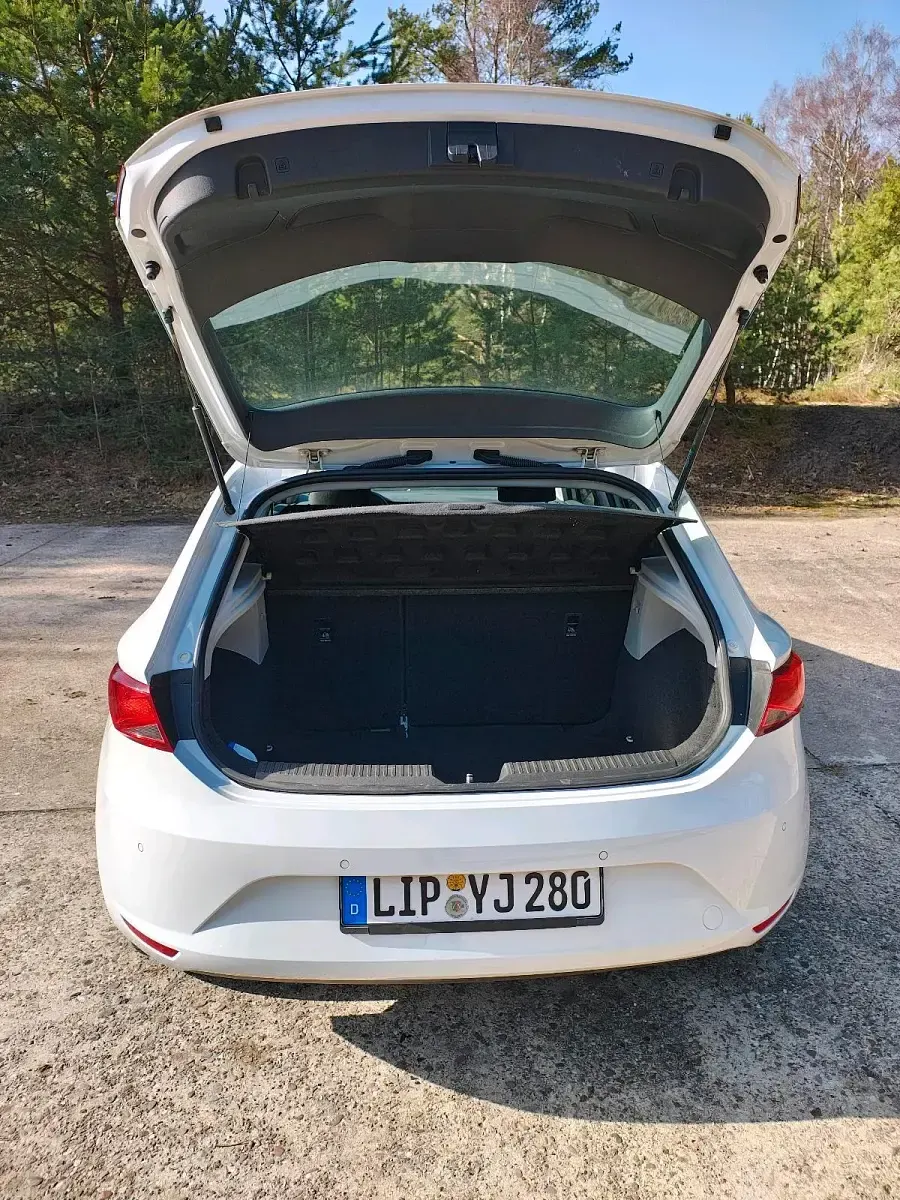 Brugt Seat Leon 122 HK (89 kW) 2013 Hvid Hatchback