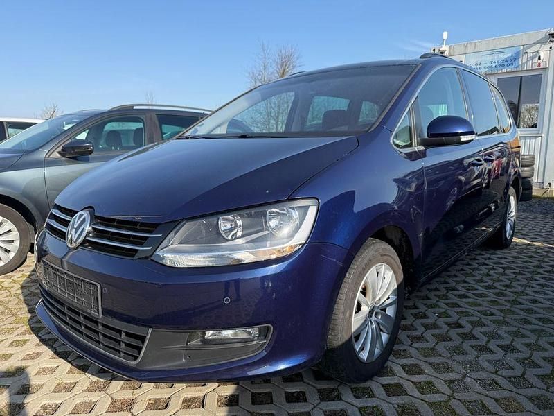 Gebraucht VW Sharan 150 PS (110 kW) 2017 Blau Van / Kleinbus