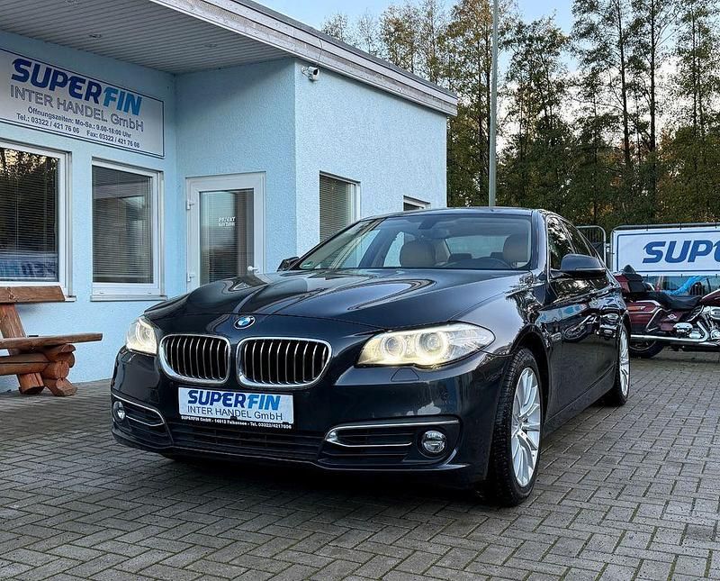 Gebraucht BMW 535 Luxury Line 313 PS (230 kW) 2015 Schwarz Limousine