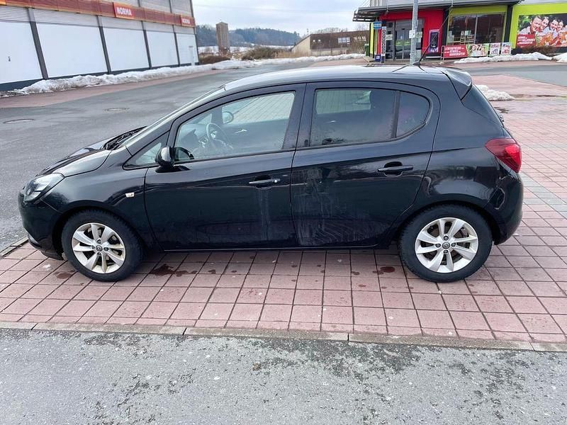 Gebraucht Opel Corsa 90 PS (66 kW) 2018 Schwarz Kleinwagen